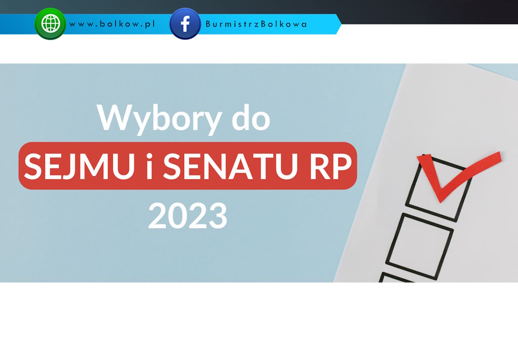 Napis Wybory do Sejmu i Senatu 2023