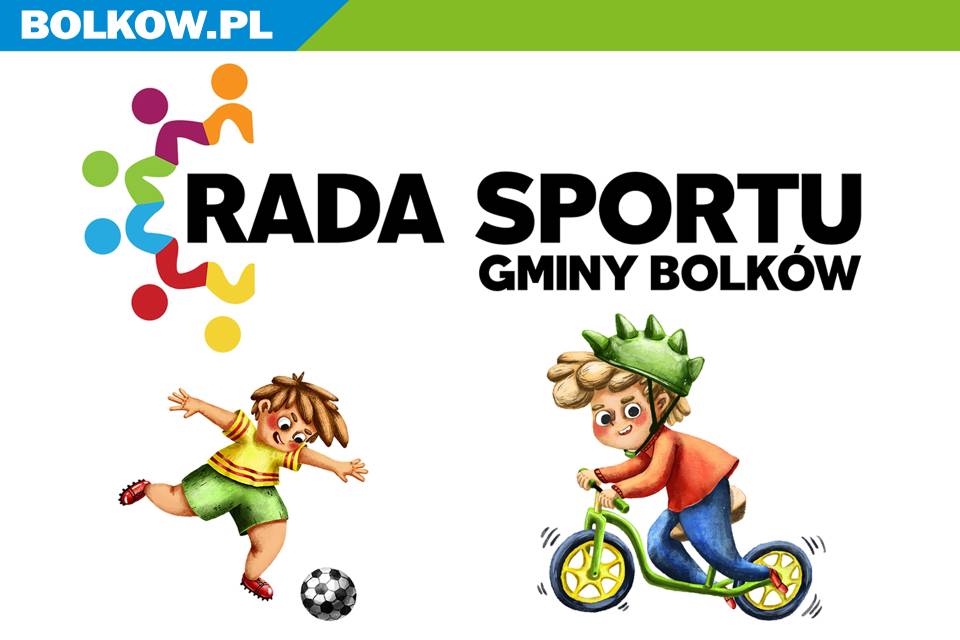 logo Rady Sportu z clipardem sportowym