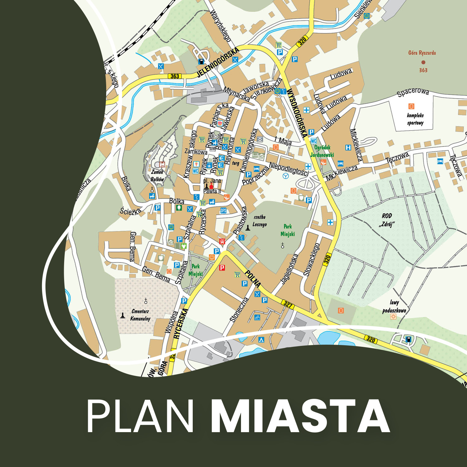 plan miasta